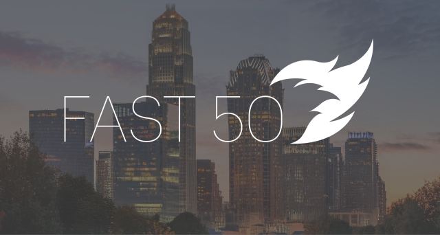 Charlotte  Business Journal Fast 50 Award